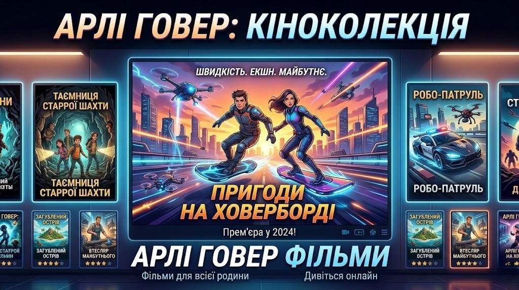 Фільми Арлі Ховер: від легенд до сучасних релізів