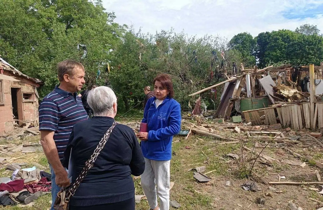 Рятувальники долають наслідки ворожого удару по Полтавщині