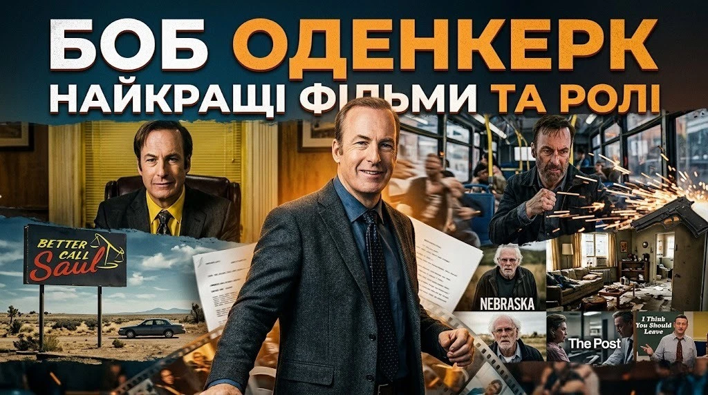 Найкращі ролі Боба Оденкерка в кінематографі