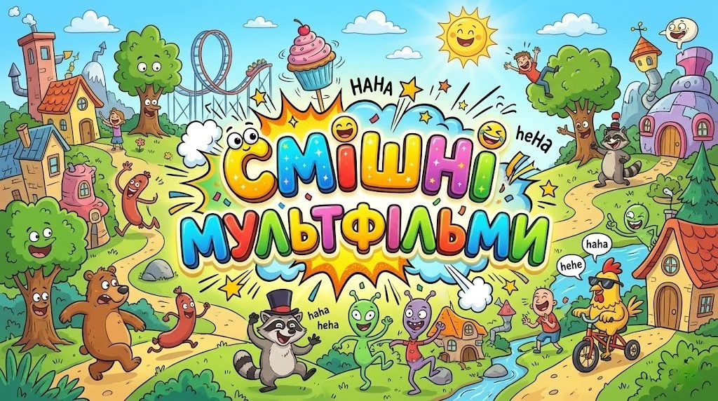 Смішні мультфільми на які варто витратити вечір