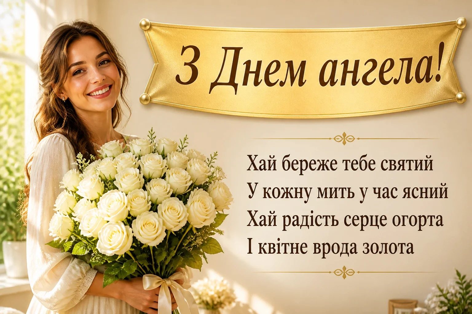 привітання з днем ангела проза привітання з днем ангела проза