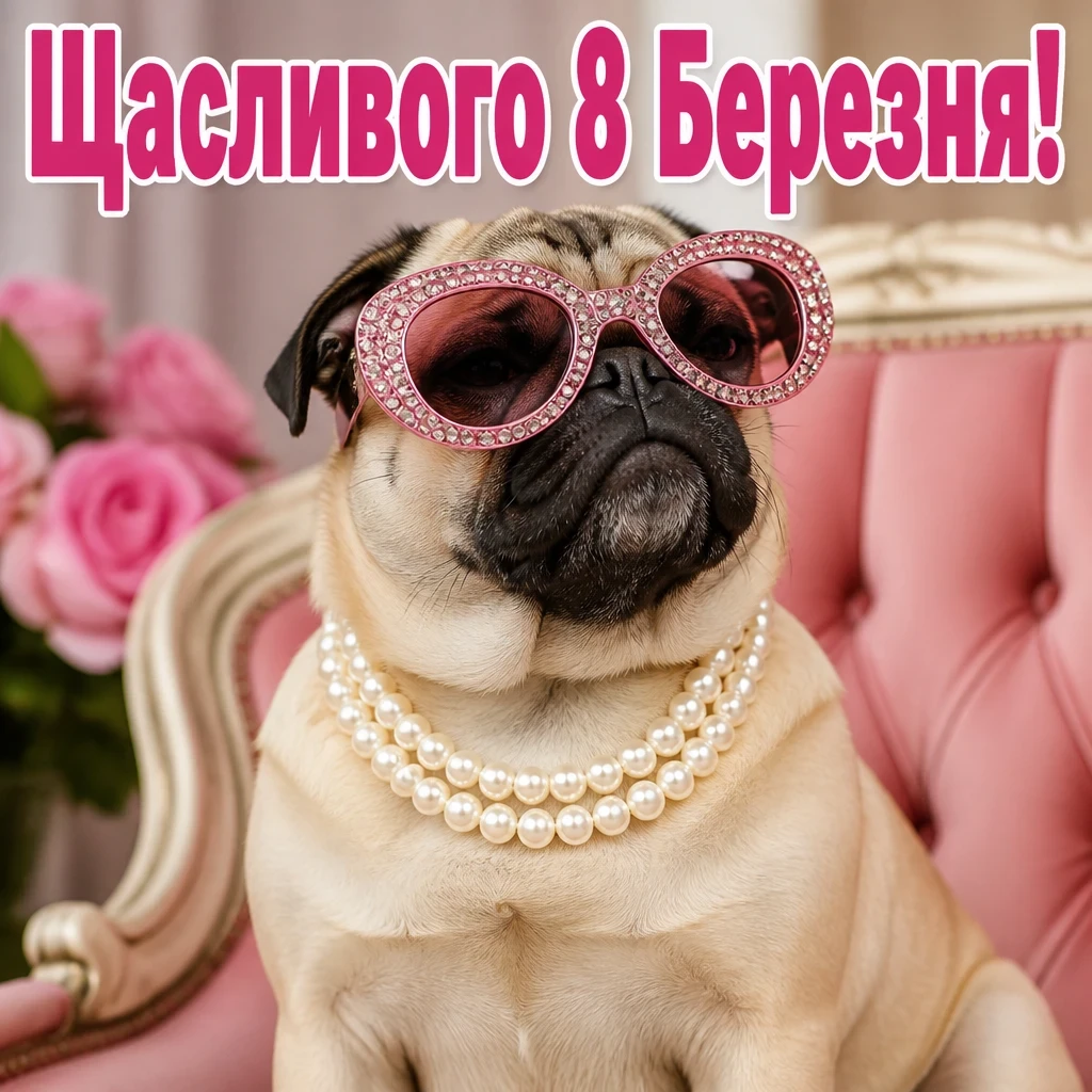 вітальні листівки гарні привітання з 8 березня