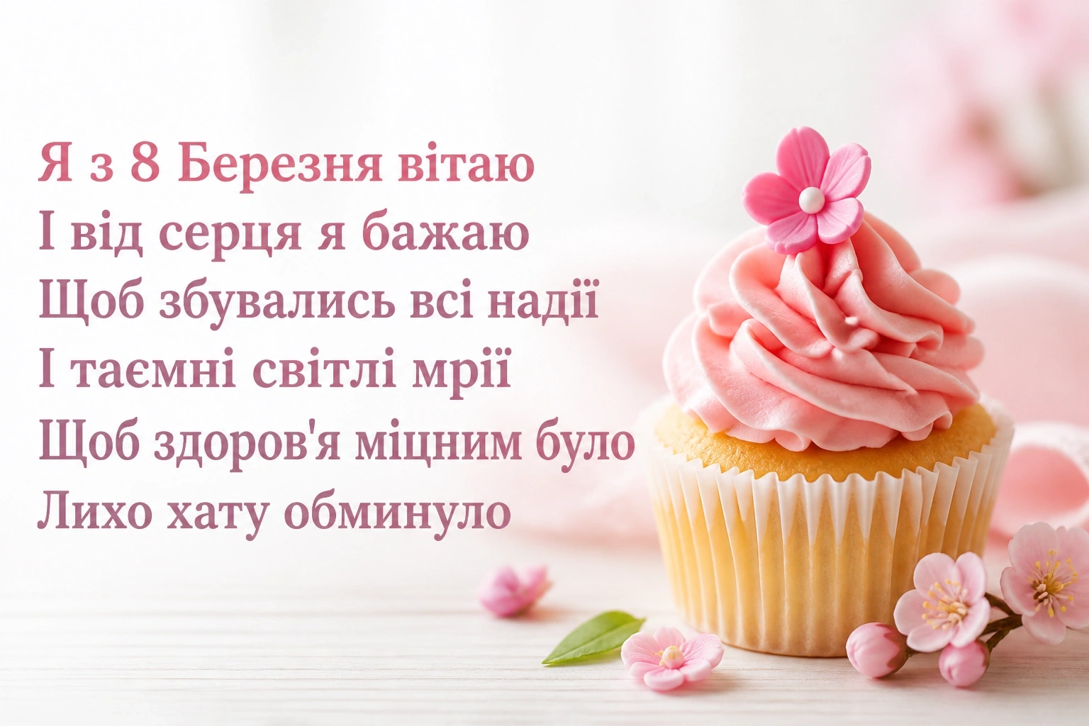 вітальні листівки гарні привітання з 8 березня