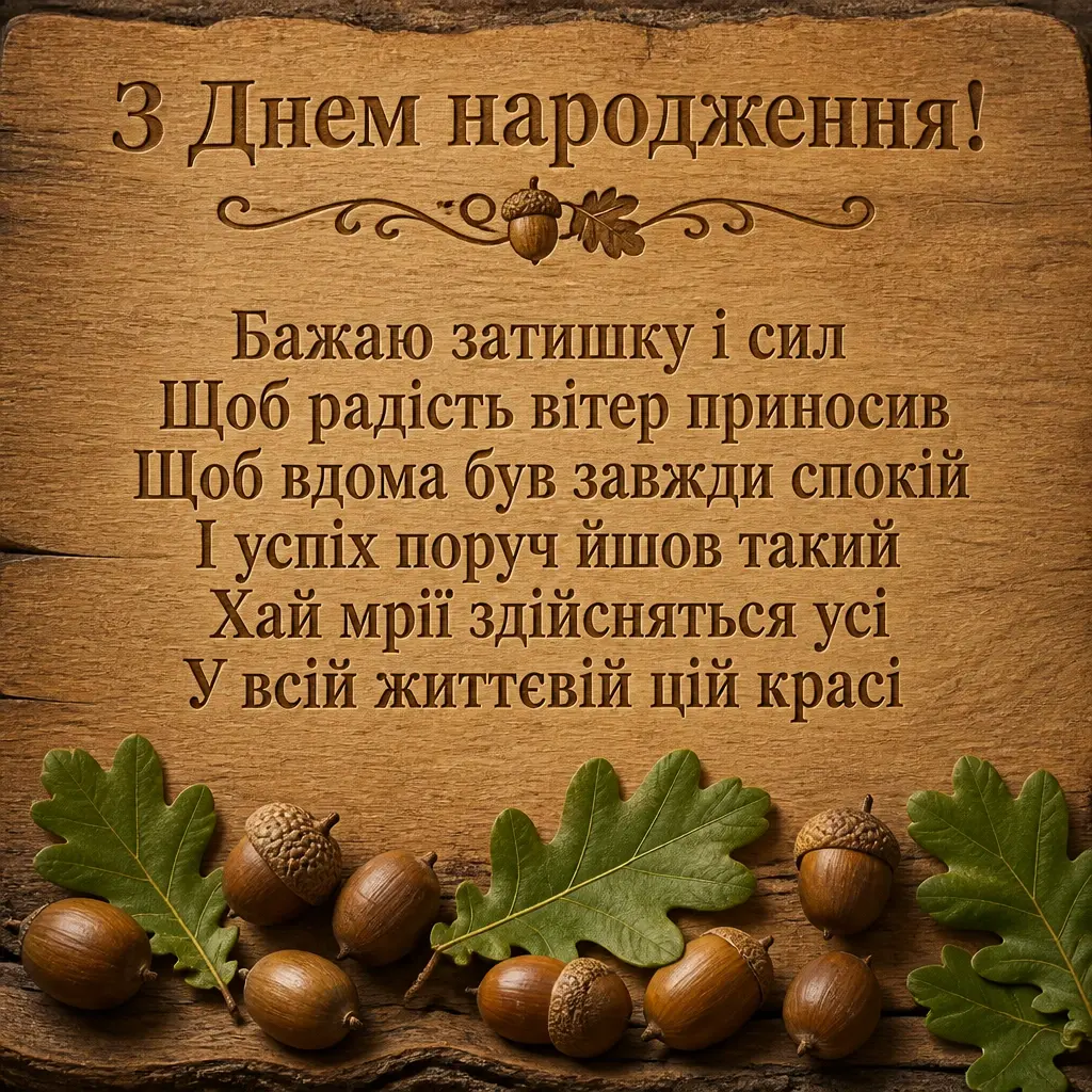 гарне привітання з днем народження мужчині
