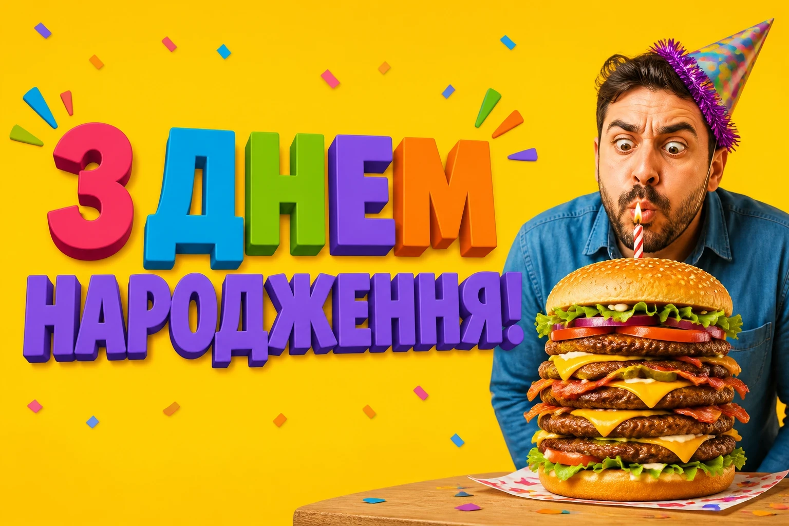 гарне привітання з днем народження мужчині