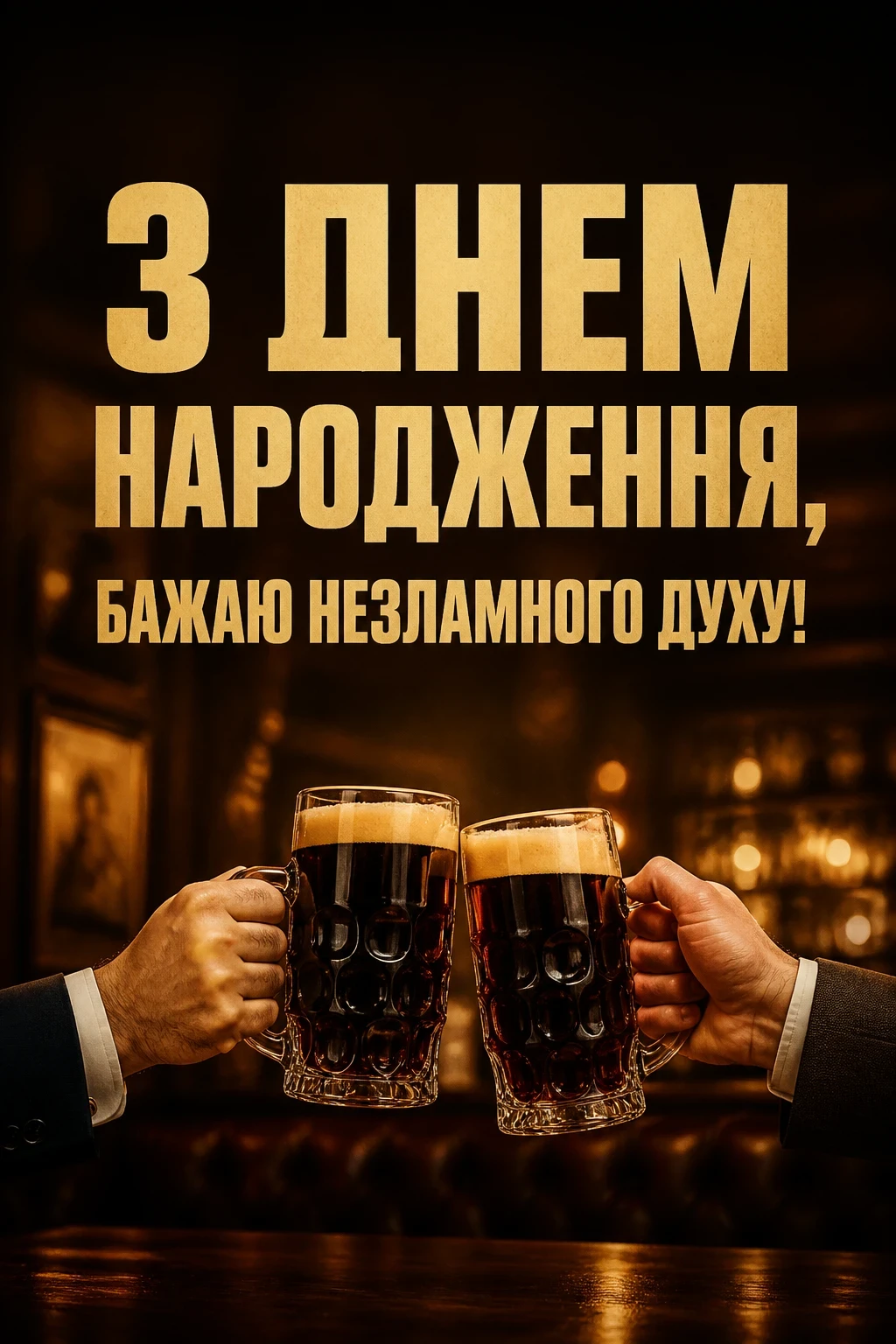 гарне привітання з днем народження мужчині