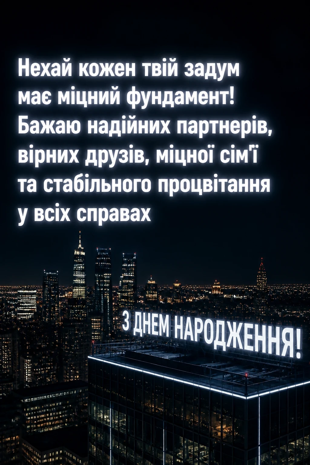 гарне привітання з днем народження мужчині