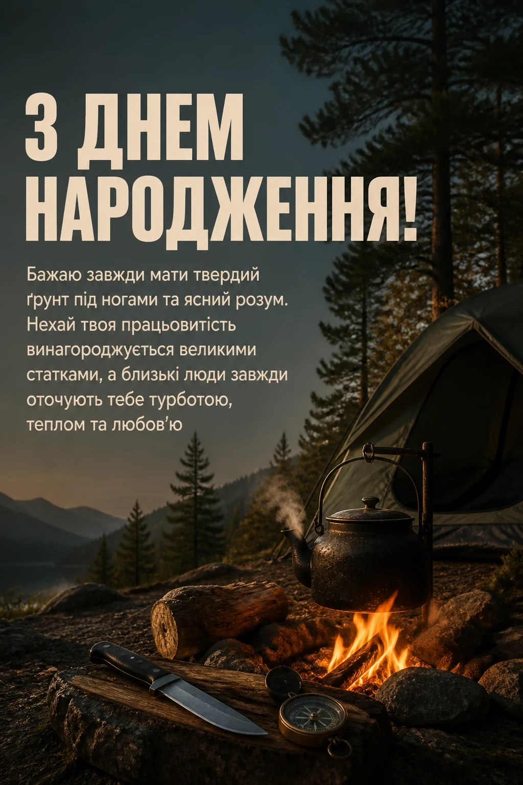 гарне привітання з днем народження мужчині