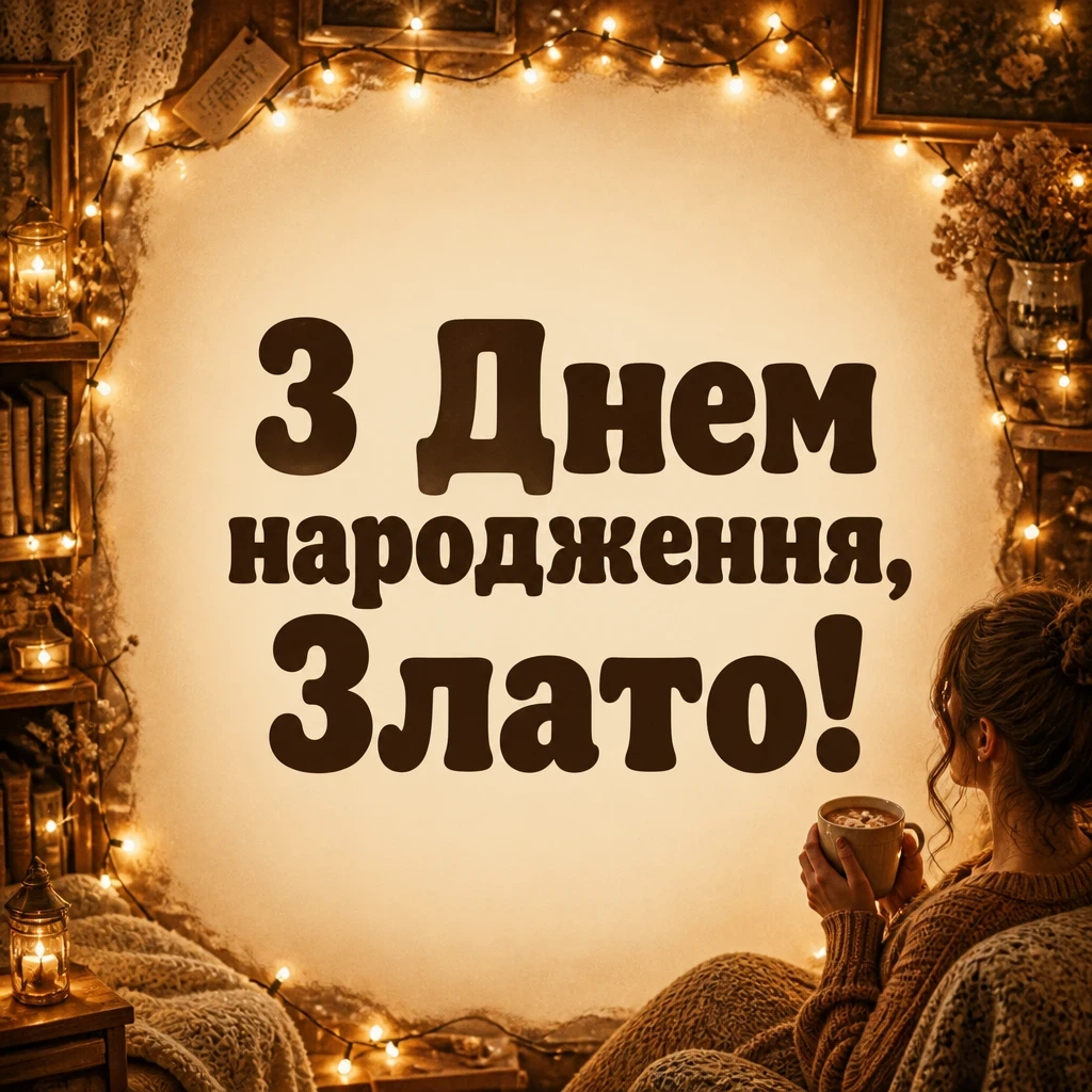з днем народження злата з днем народження злата