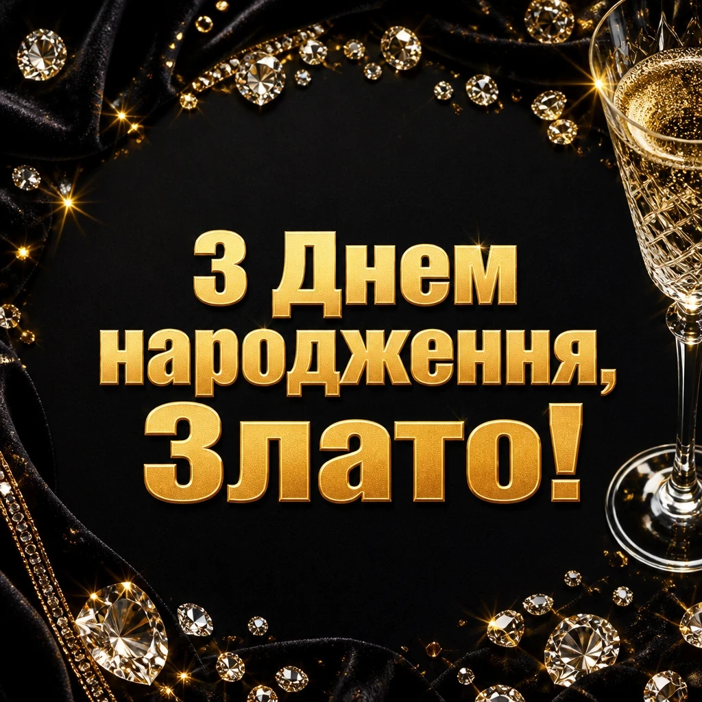 з днем народження злата з днем народження злата