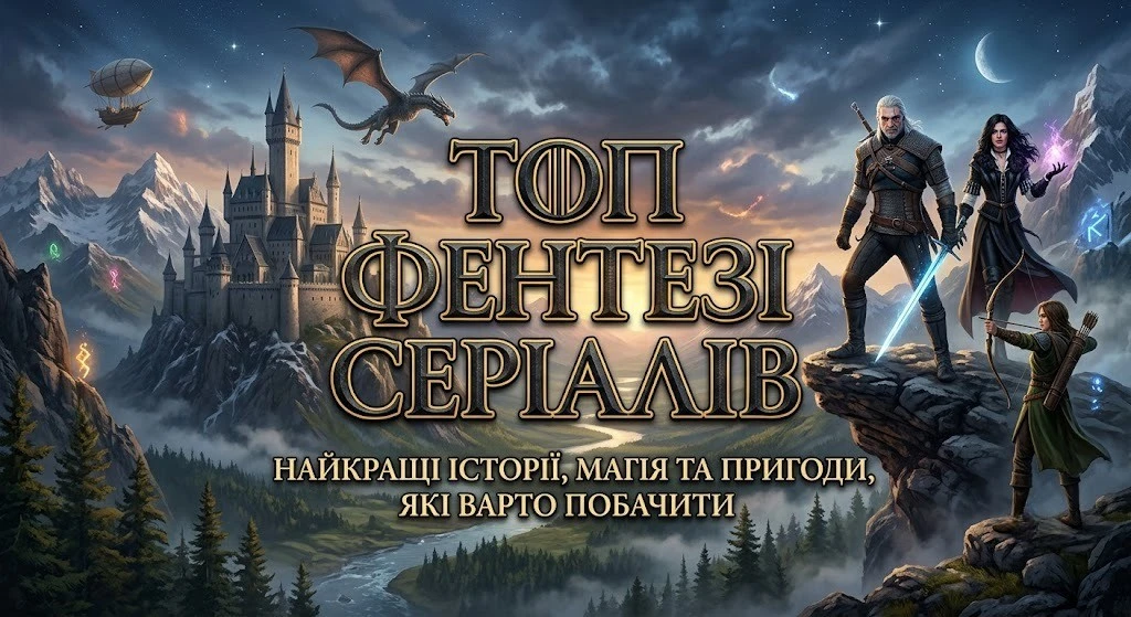 Топ серіали у жанрі фентезі на будь-який смак