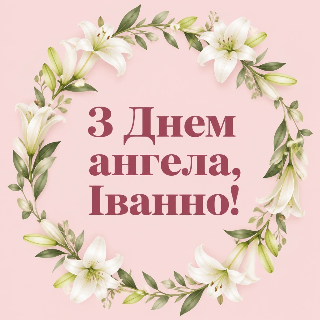 привітання з днем ангела іванни привітання з днем ангела іванни