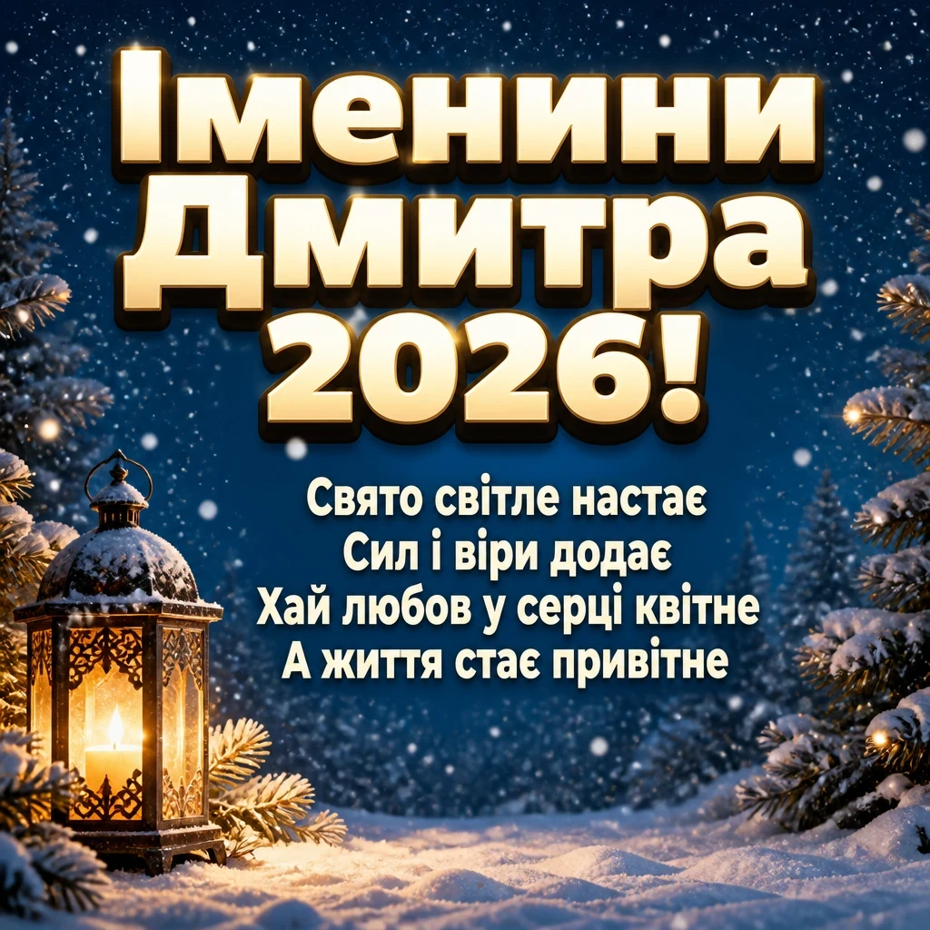 дмитра іменини 2026 дмитра іменини 2026