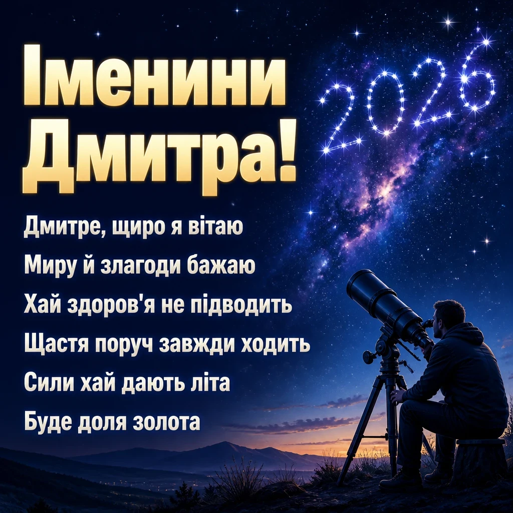 дмитра іменини 2026 дмитра іменини 2026