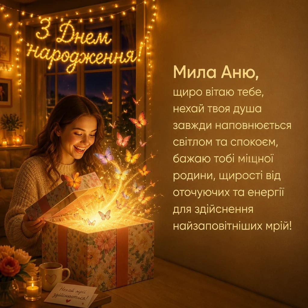 аня анічка з днем народження картинки
