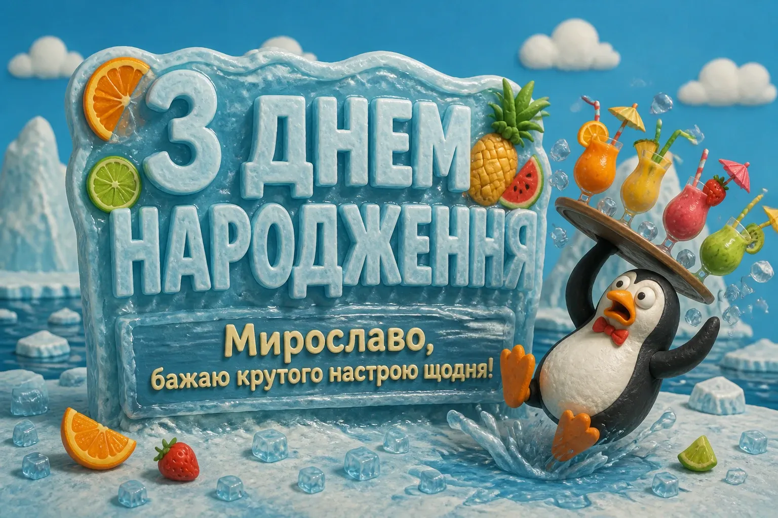 з днем народження мирослава