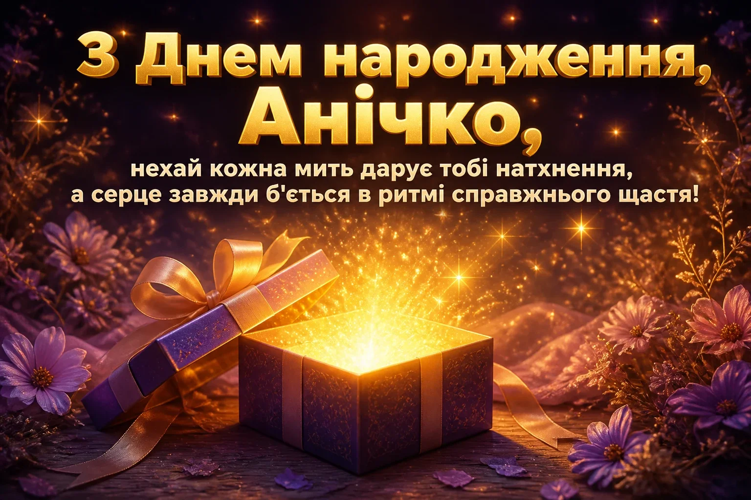 аня анічка з днем народження картинки