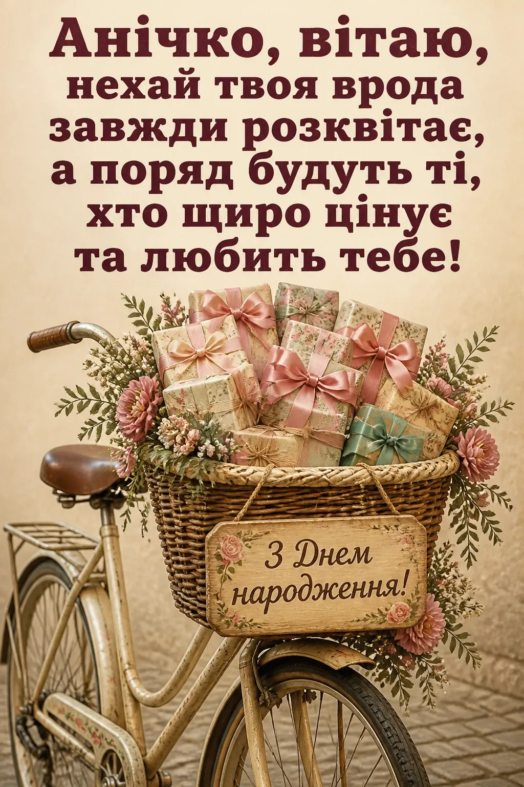 аня анічка з днем народження картинки
