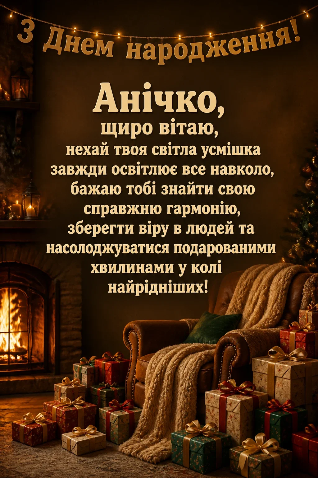 аня анічка з днем народження картинки
