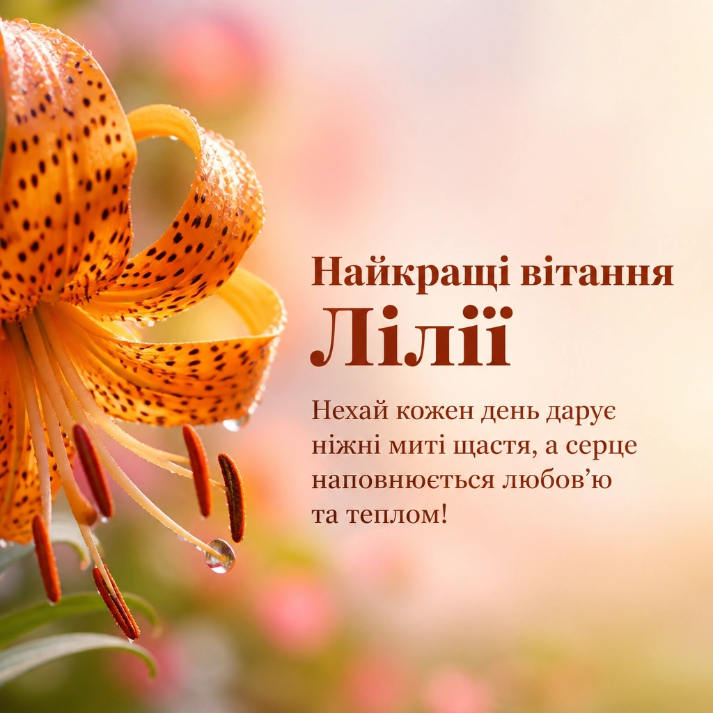 з днем народження лілія картинки з днем народження лілія картинки