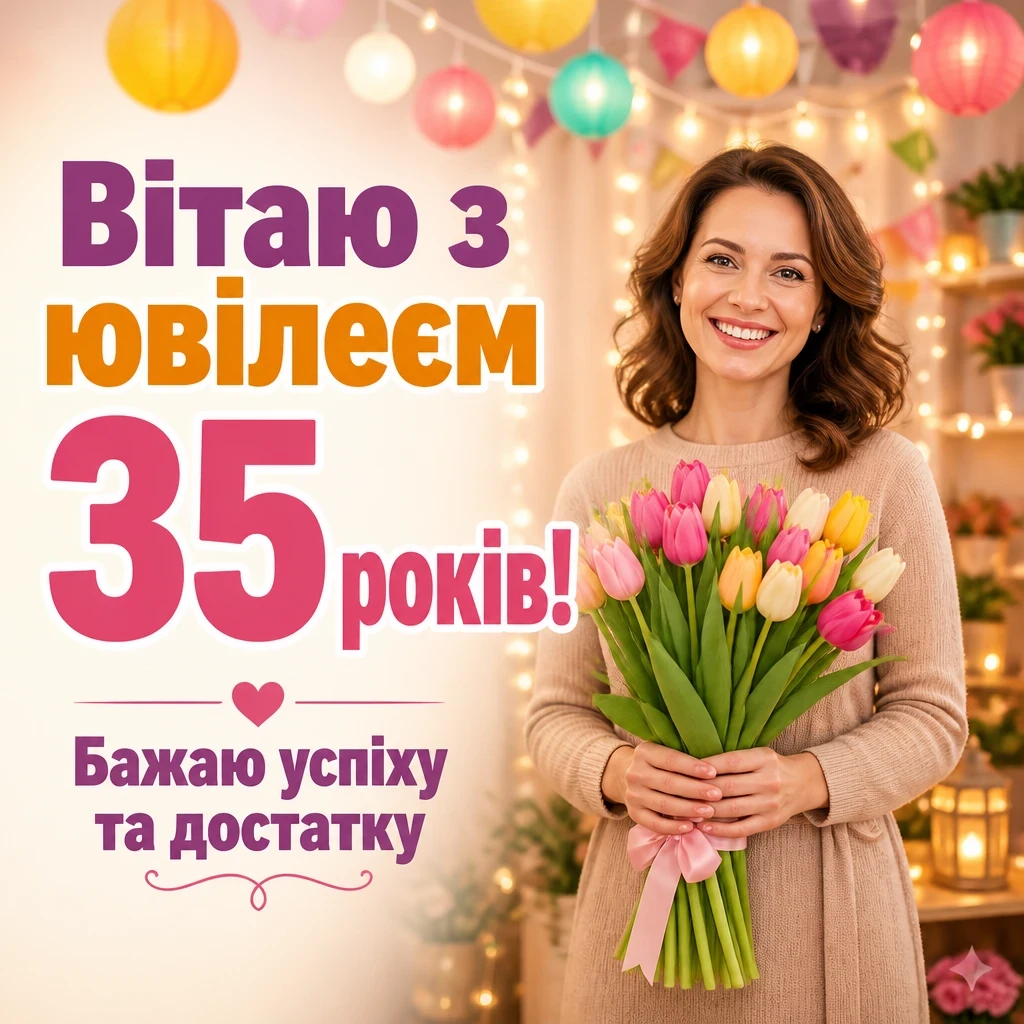 привітання з ювілеєм для жінки привітання з ювілеєм для жінки