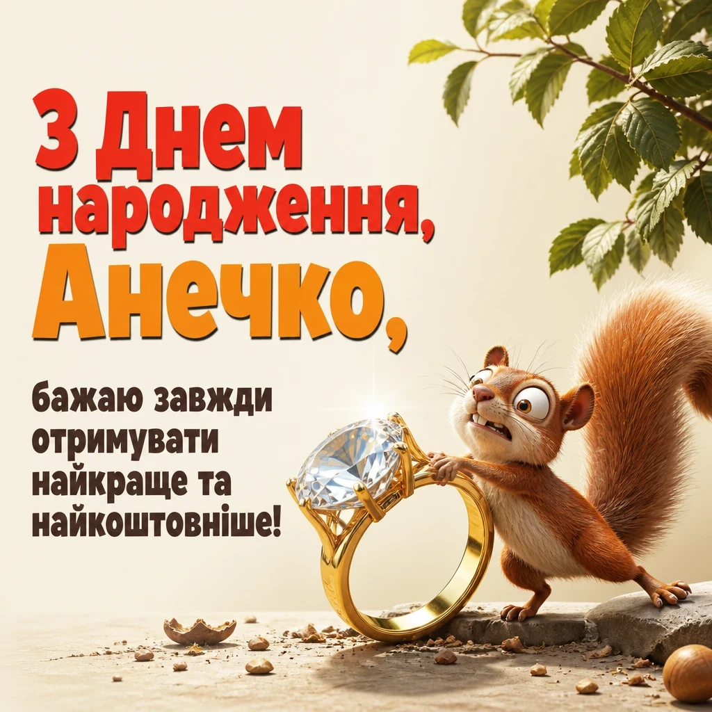 анечка з днем народження аня анечка з днем народження аня
