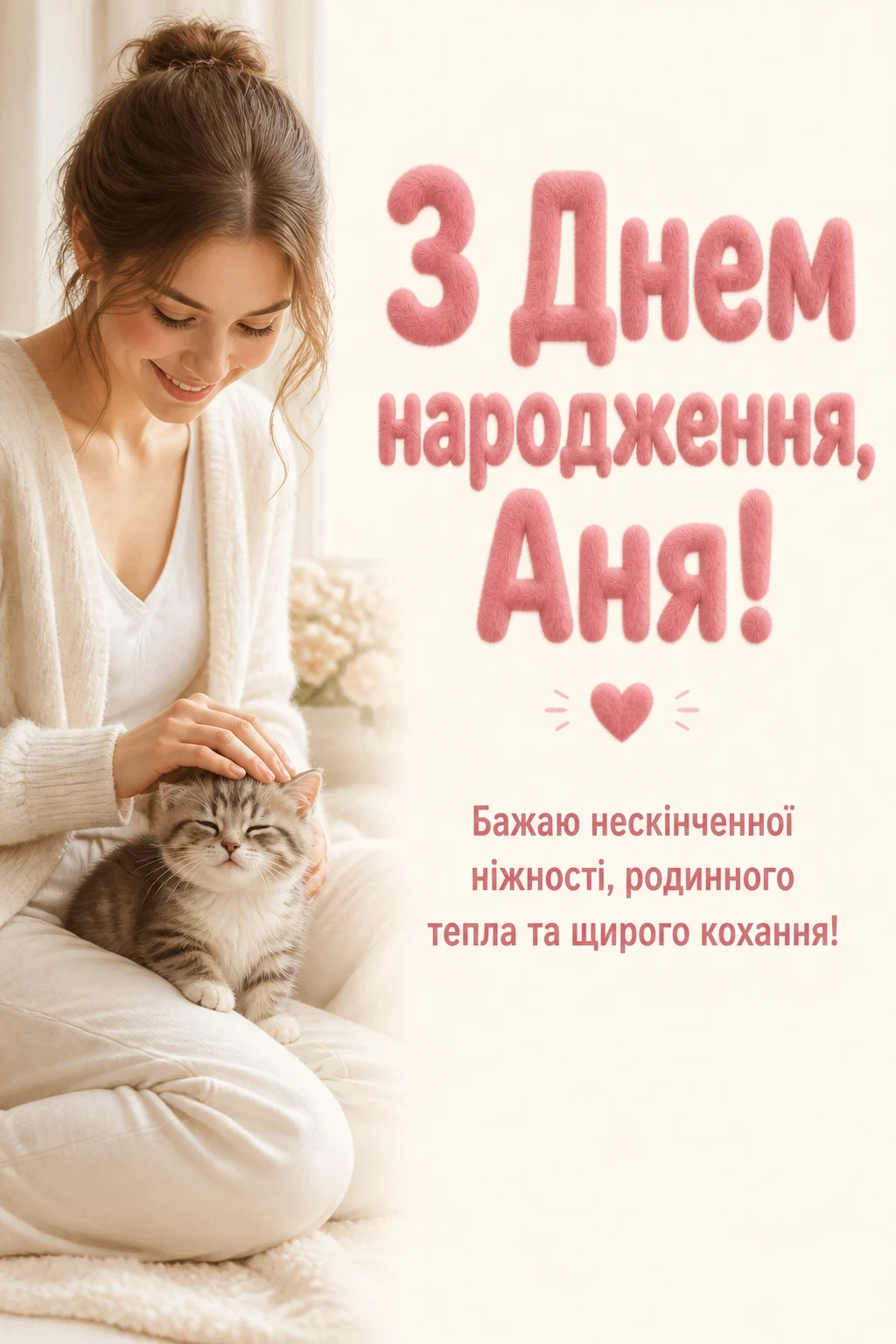 анечка з днем народження аня анечка з днем народження аня