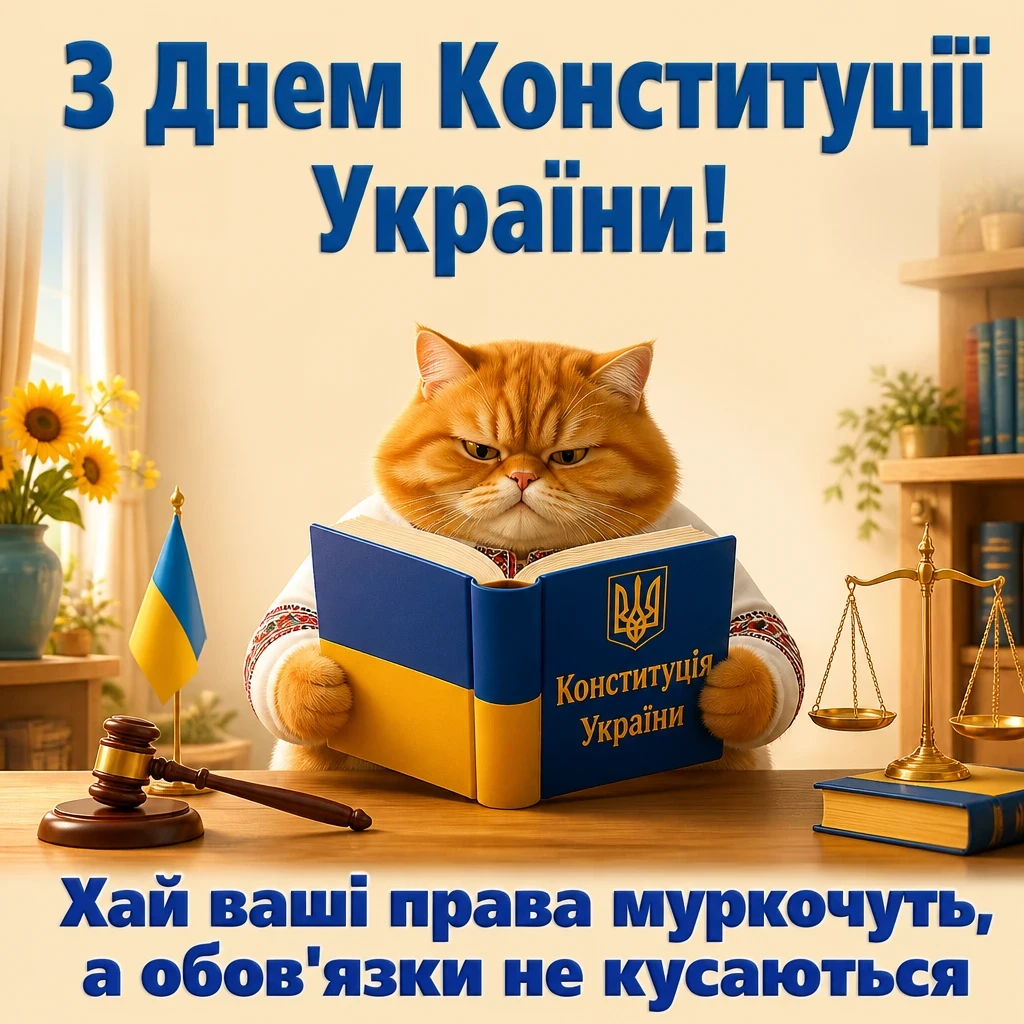 з днем конституції україни привітання з днем конституції україни привітання