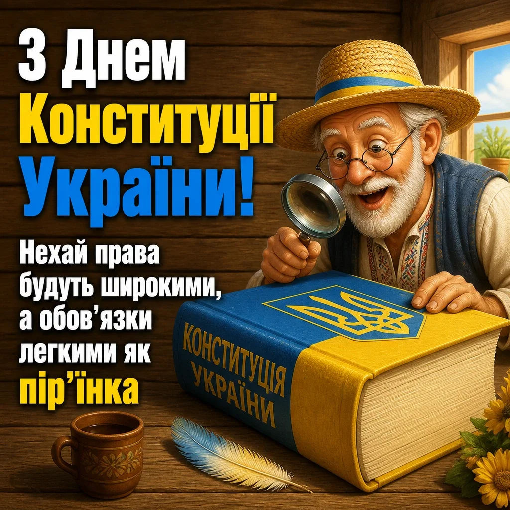 з днем конституції україни привітання з днем конституції україни привітання