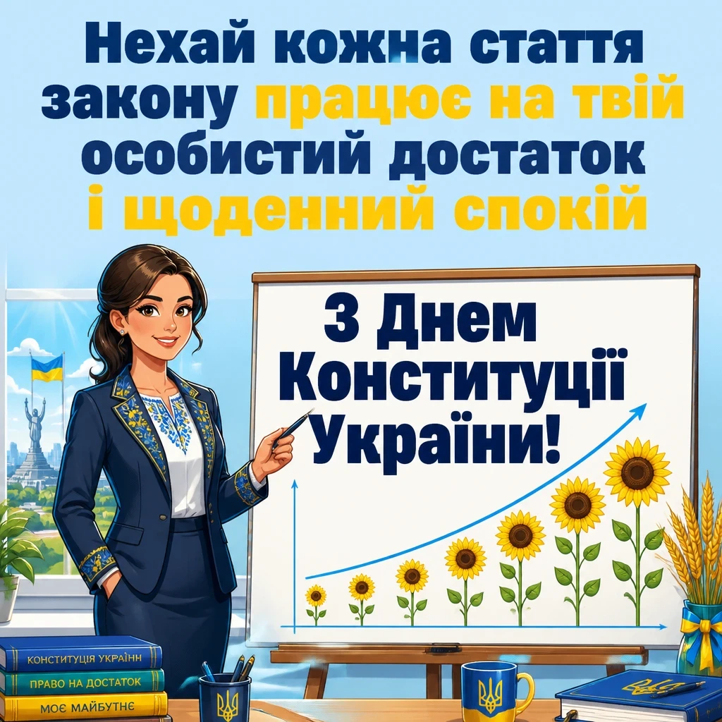 з днем конституції україни привітання з днем конституції україни привітання