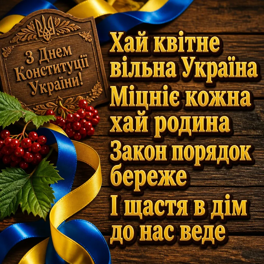 з днем конституції україни привітання з днем конституції україни привітання