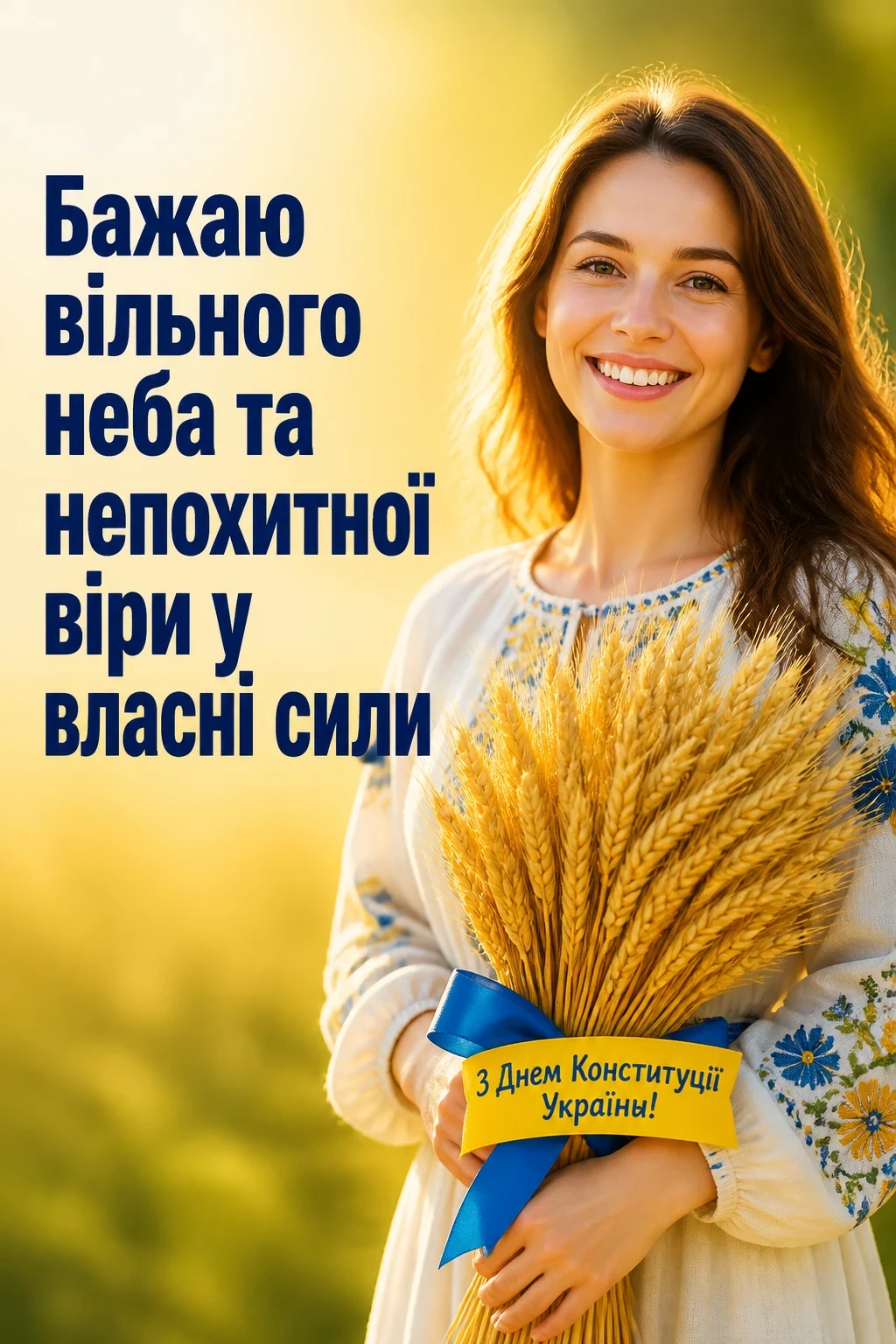 з днем конституції україни привітання з днем конституції україни привітання