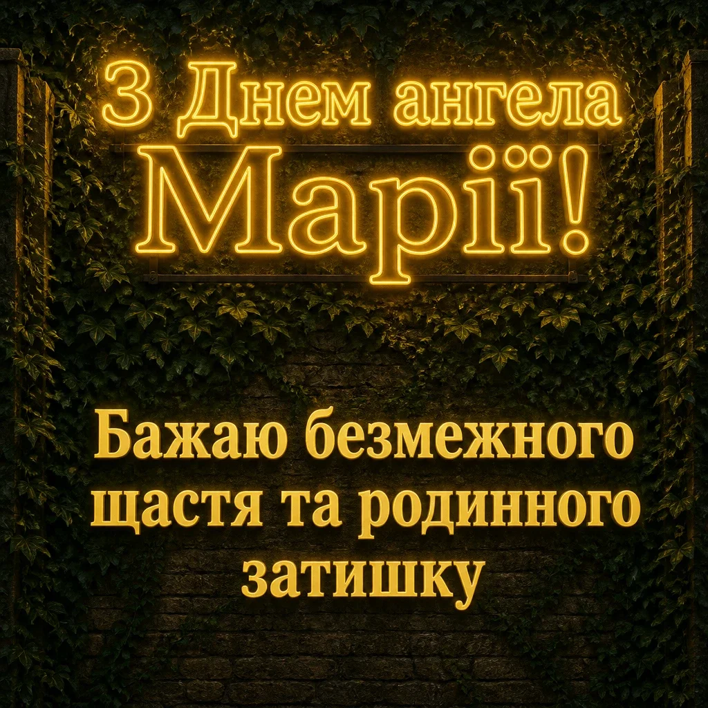 привітання з днем ангела марії в прозі