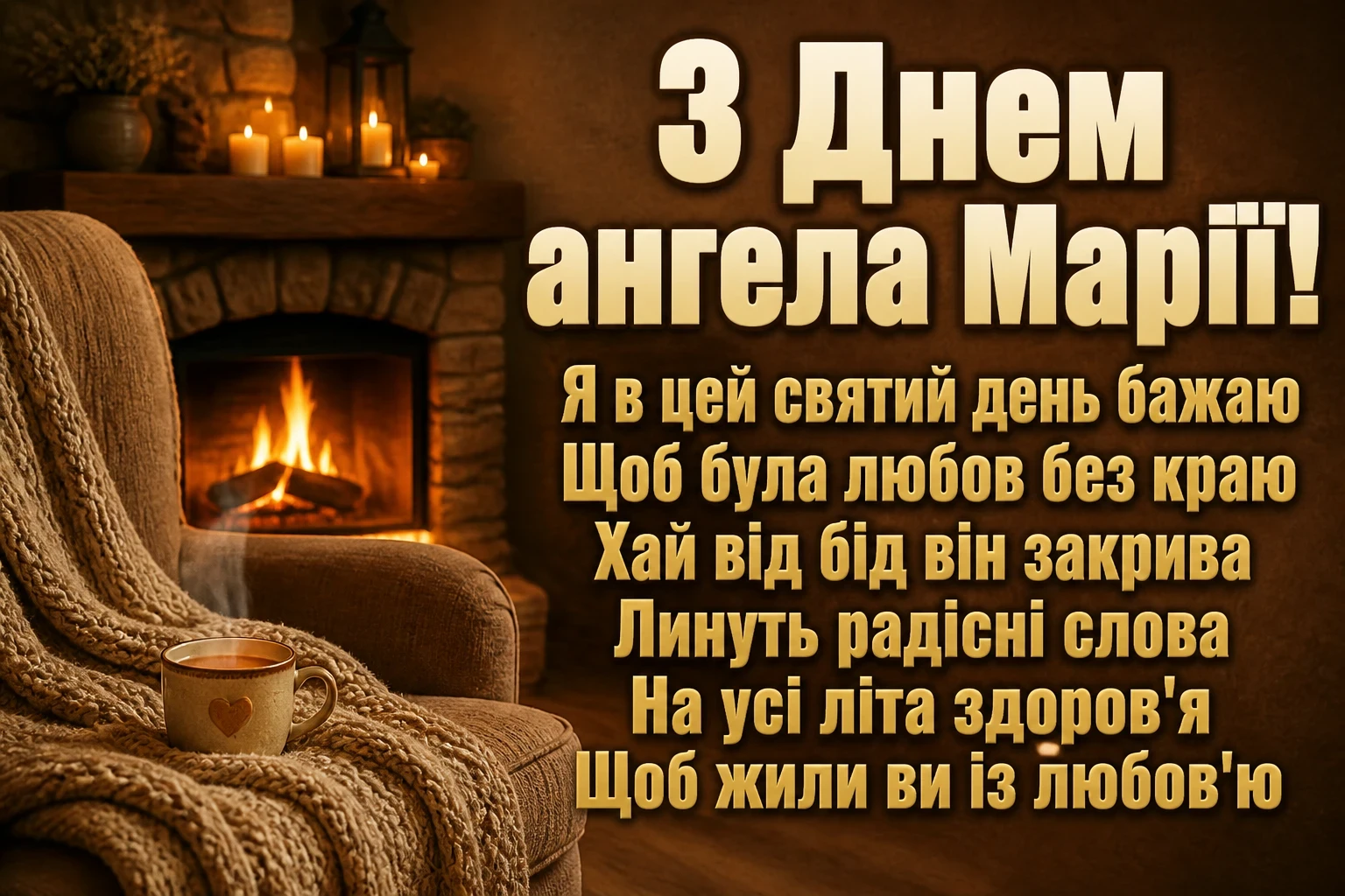 привітання з днем ангела марії в прозі