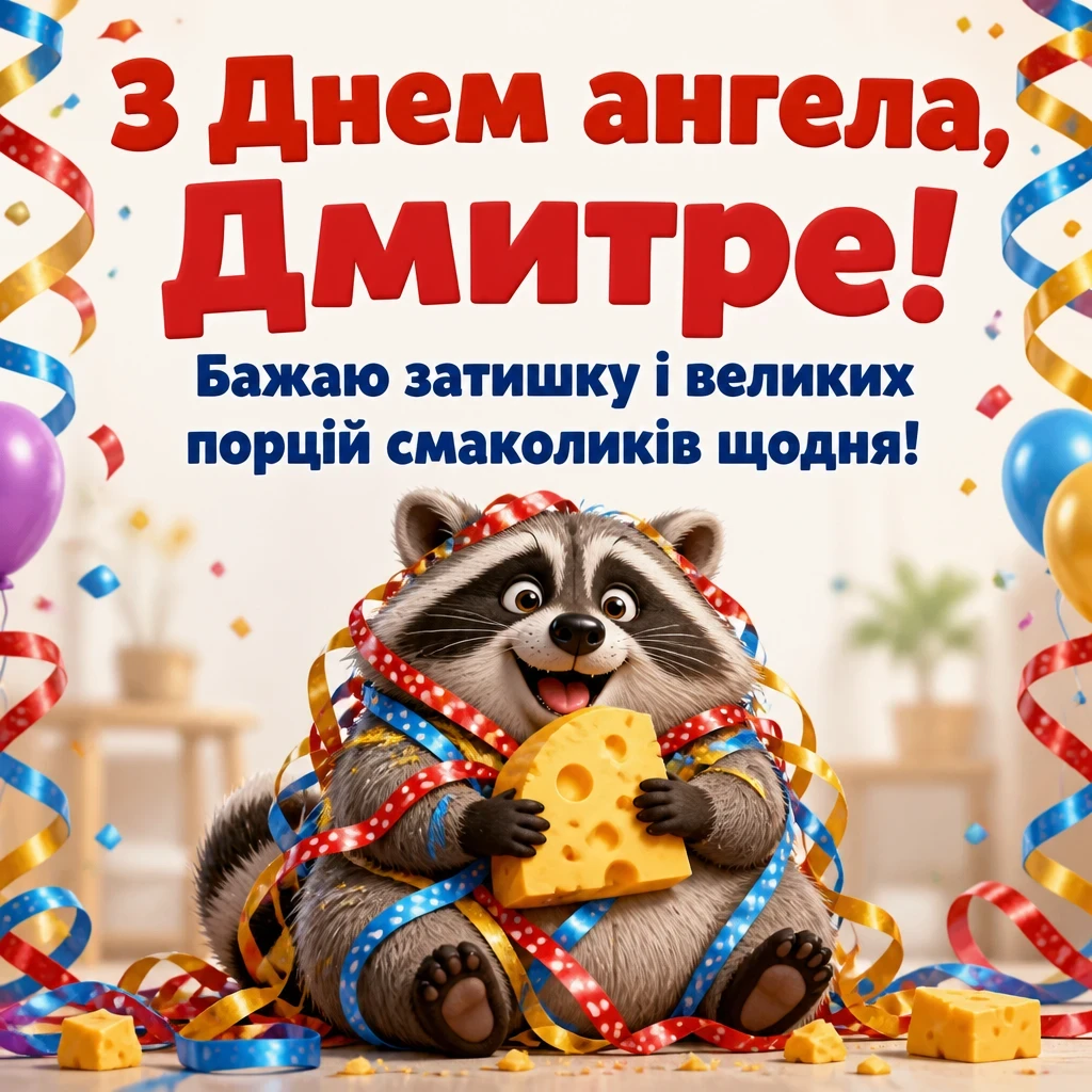 діма привітання з днем ангела дмитра