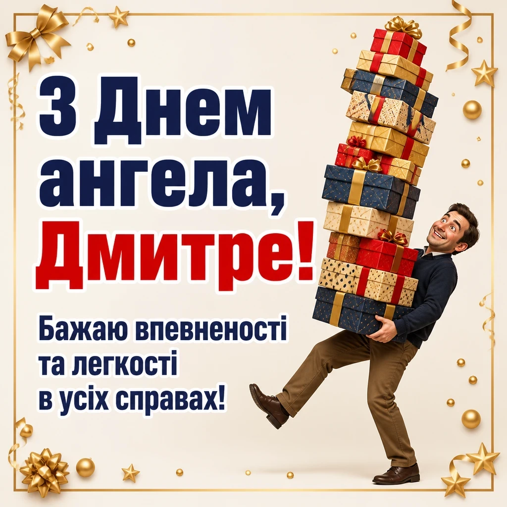 діма привітання з днем ангела дмитра