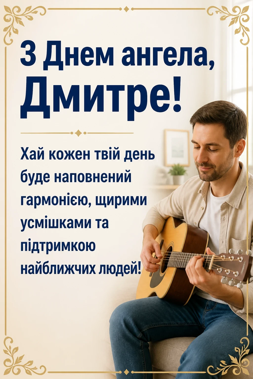 діма привітання з днем ангела дмитра