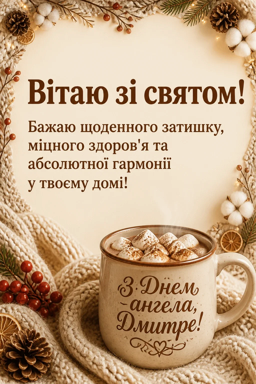 діма привітання з днем ангела дмитра