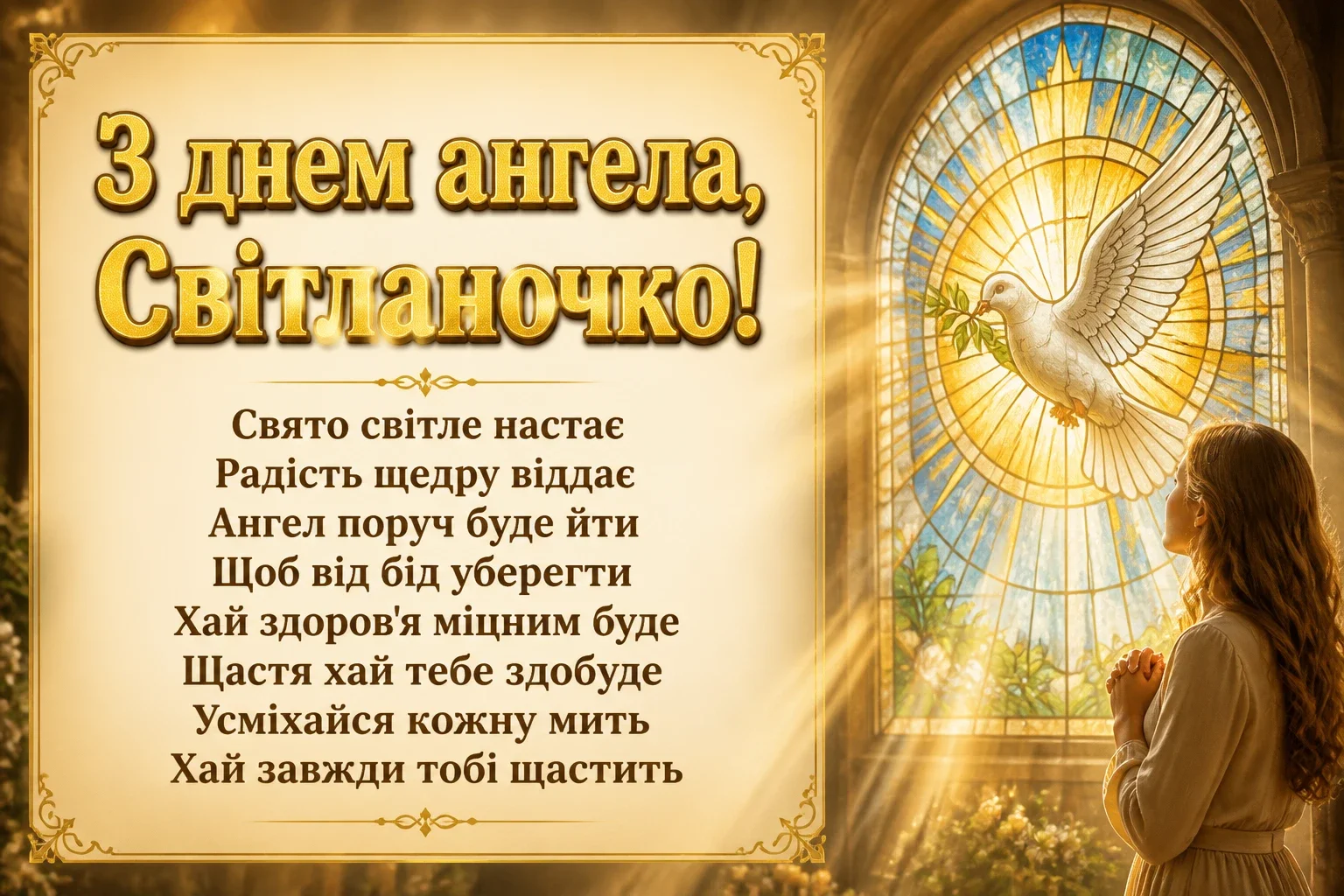 з днем ангела світланочка з днем ангела світланочка