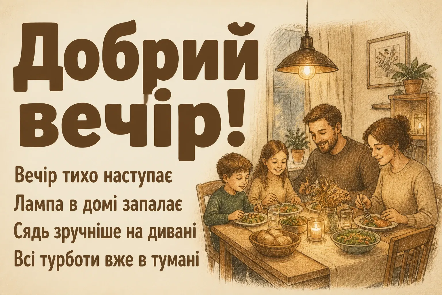 привітання добрий вечір привітання добрий вечір