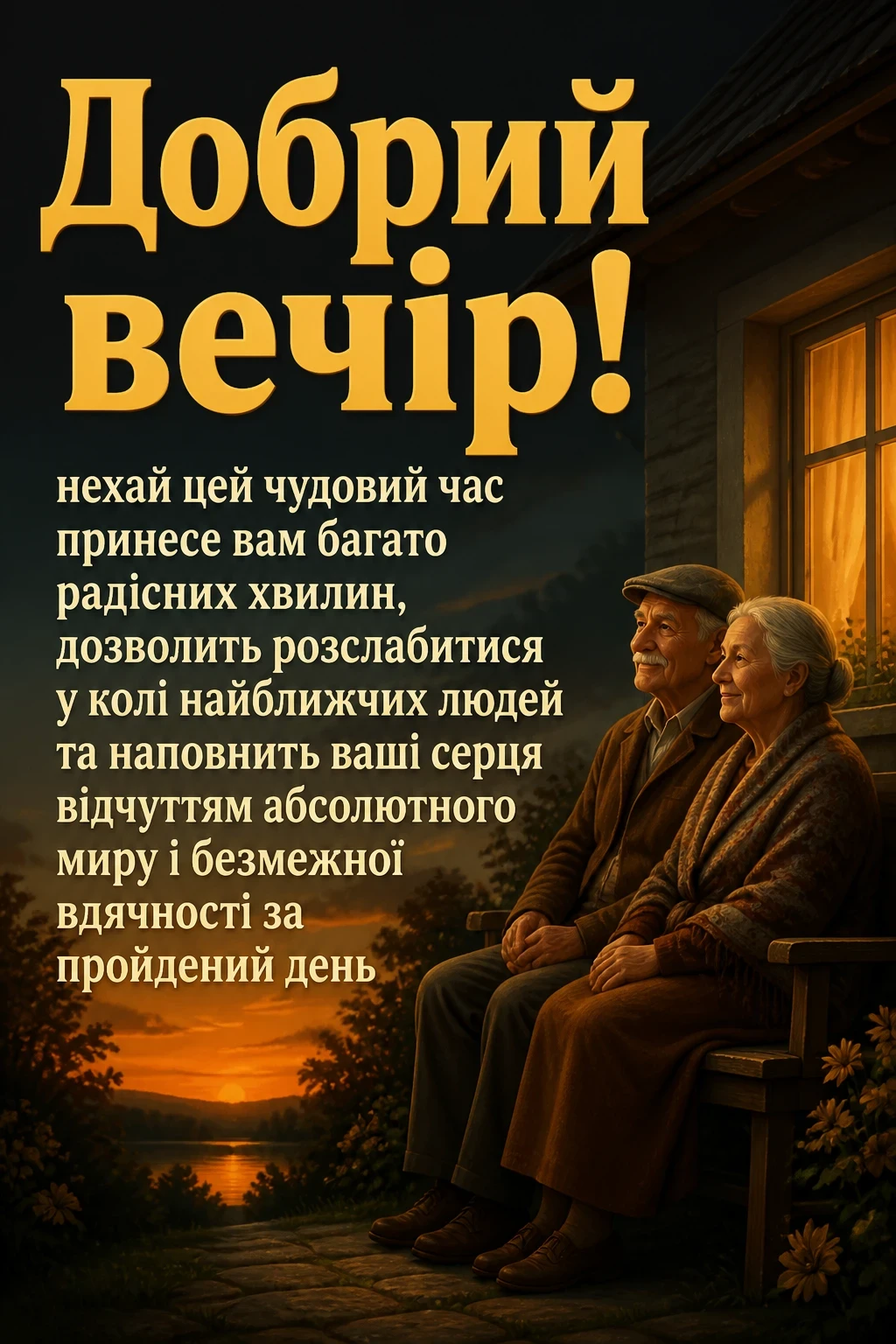 привітання добрий вечір привітання добрий вечір