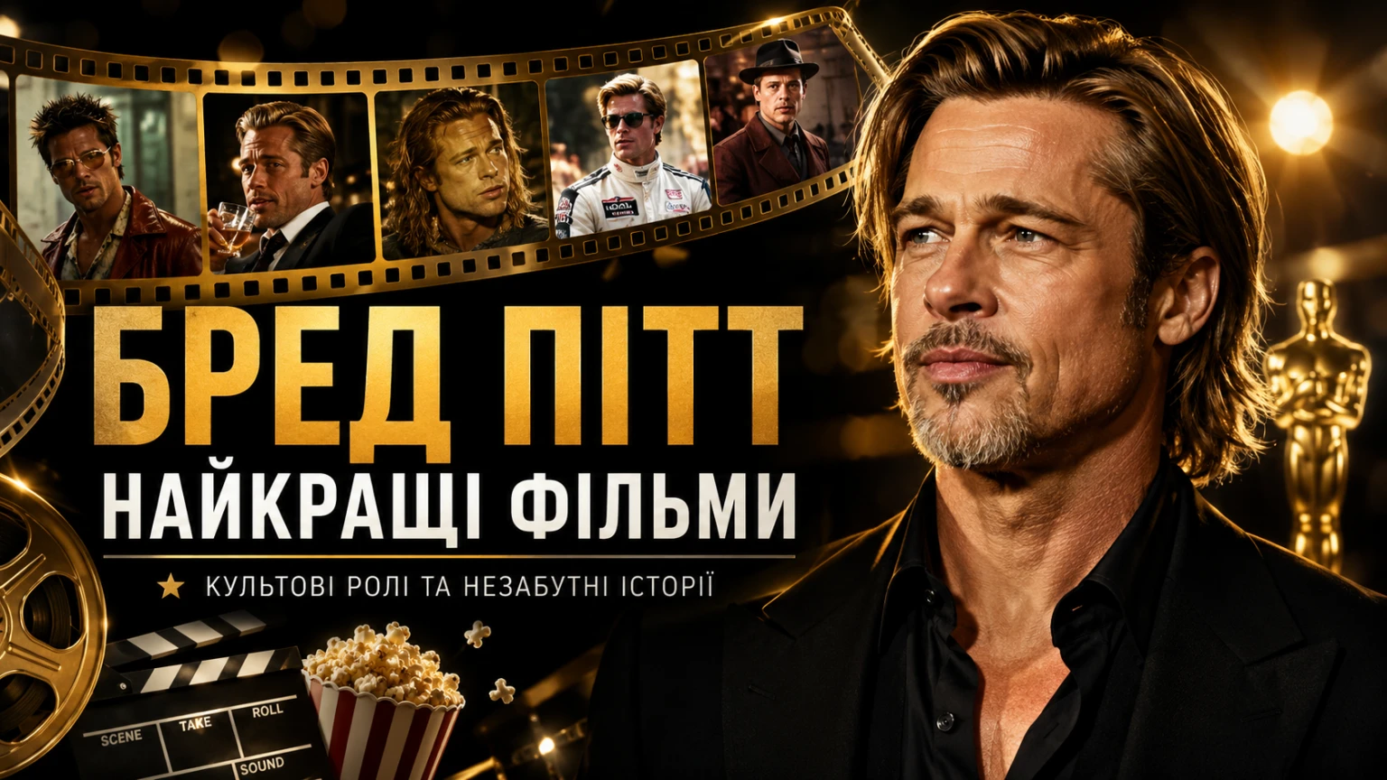Найкращі фільми Бреда Пітта усіх жанрів