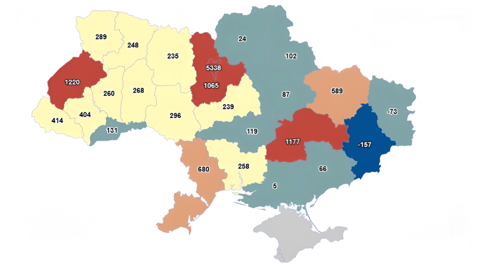Статистика бізнесу в Україні: зростання кількості компаній на тлі прифронтових втрат